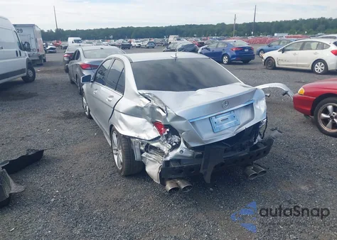 2013 Mercedes-Benz C 300 Sport 4Matic from USA, damaged, VIN WDDGF8AB4DG120995